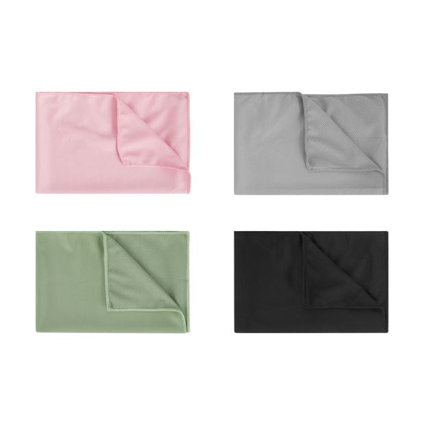 2 Pack Gym Towel and Holder, Assorted - Anko