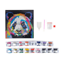 Sparkle Gem Art, Neon Panda - Anko