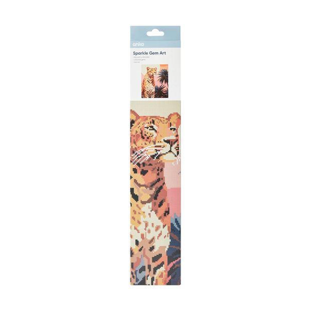 Sparkle Gem Art, Leopard - Anko