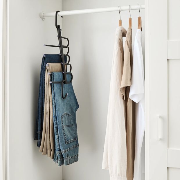 5 Tier Collapsible Pant Hanger - Anko