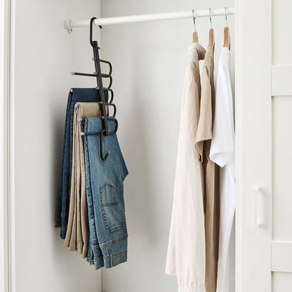 5 Tier Collapsible Pant Hanger - Anko