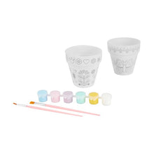 10 Piece Paint Your Own Pots - Anko