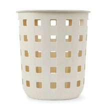 80L Trellis Laundry Hamper, Beige - Anko