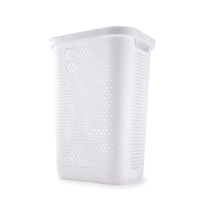 60L Gradient Laundry Hamper, White - Anko