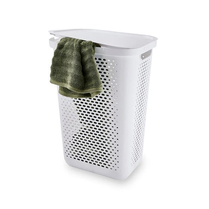 60L Gradient Laundry Hamper, White - Anko