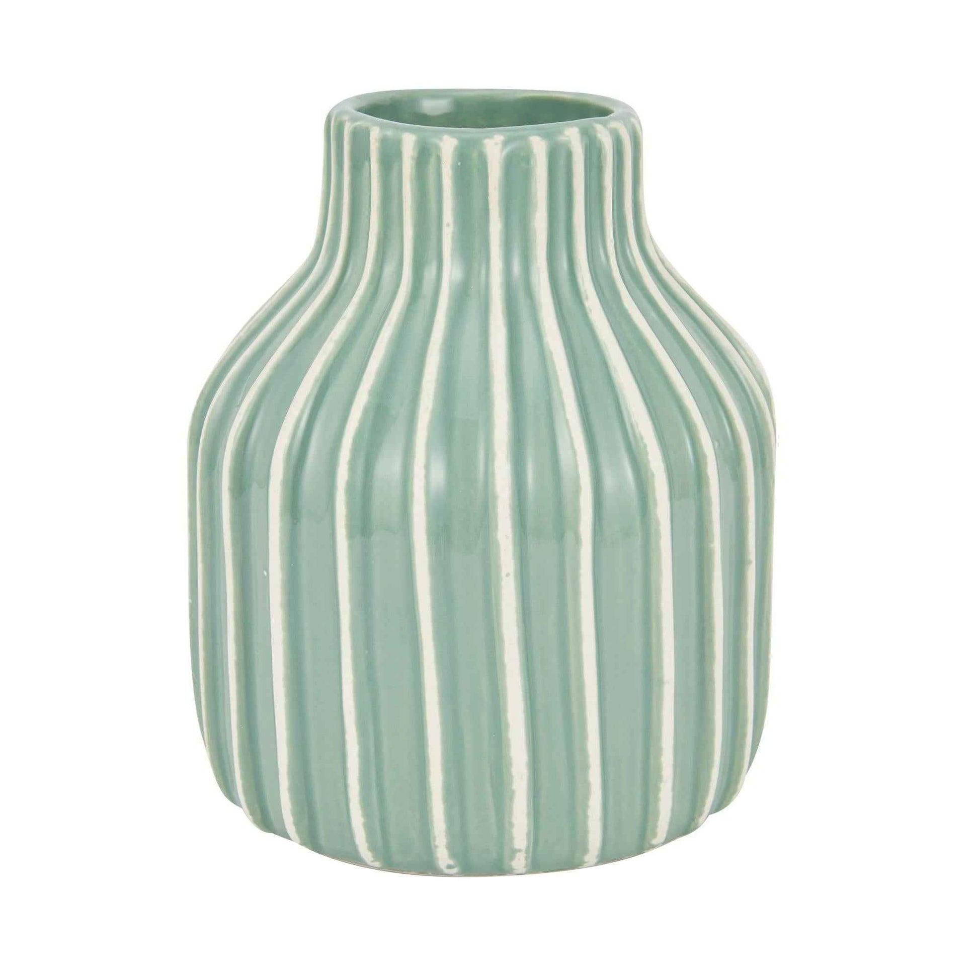 Stripe Ceramic Vase