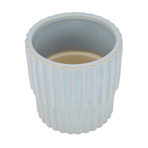 Blue Glazed Pot - Anko