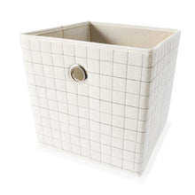Collapsible Storage Cube, Beige - Anko