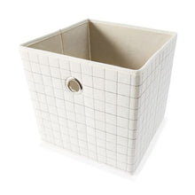 Collapsible Storage Cube, Beige - Anko