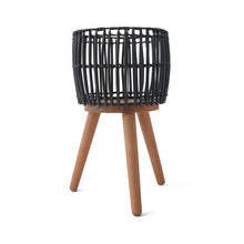 Woven Black Pot Stand - Anko