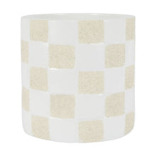 Check Ceramic Pot - Anko