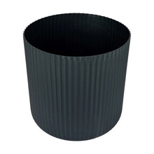 38cm Linear Plastic Pot, Black - Anko