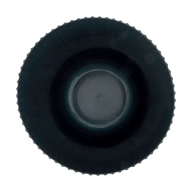38cm Linear Plastic Pot, Black - Anko