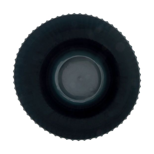 38cm Linear Plastic Pot, Black - Anko