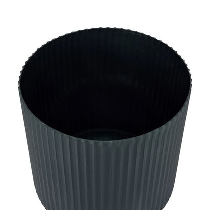 38cm Linear Plastic Pot, Black - Anko