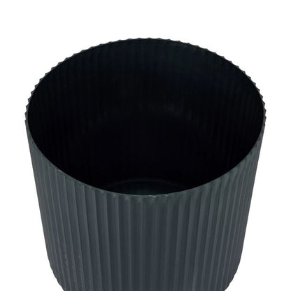 38cm Linear Plastic Pot, Black - Anko