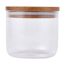 Small Linear Glass Canister - Anko
