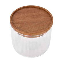 Small Linear Glass Canister - Anko