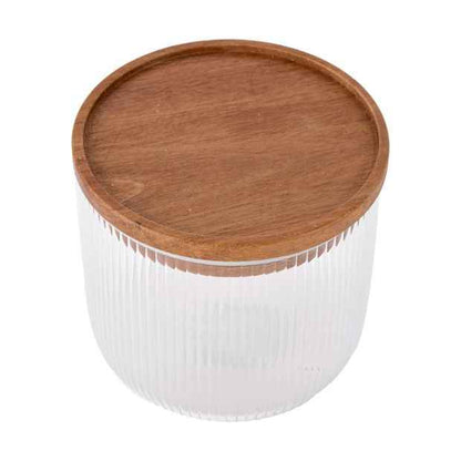 Small Linear Glass Canister - Anko