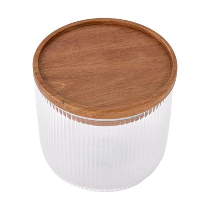 Small Linear Glass Canister - Anko