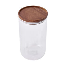 Large Linear Glass Canister - Anko
