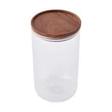 Large Linear Glass Canister - Anko