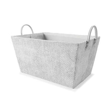 Tapered Textured Basket, Grey - Anko