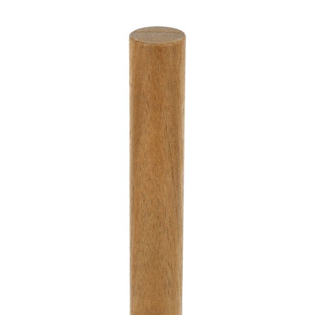 Off White and Acacia Paper Towel Stand - Anko