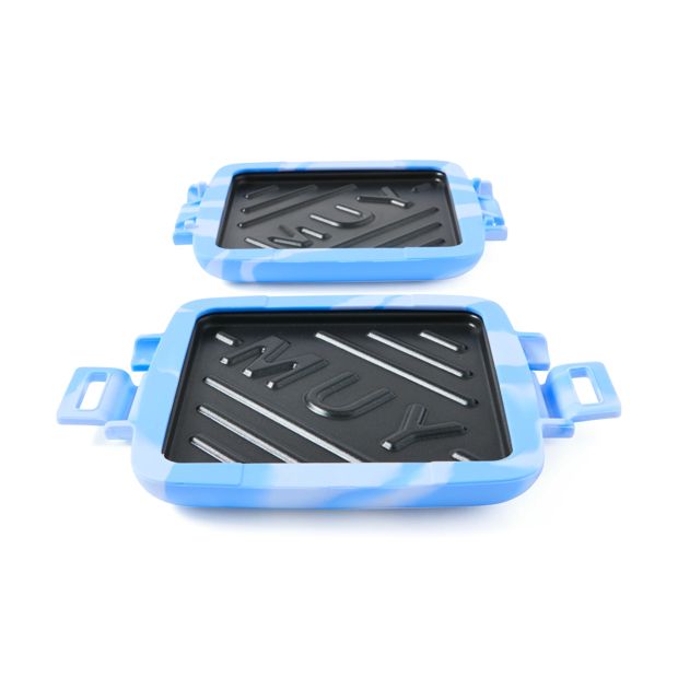 Microwave 'YUM' Grill Toastie Maker, Blue - Anko