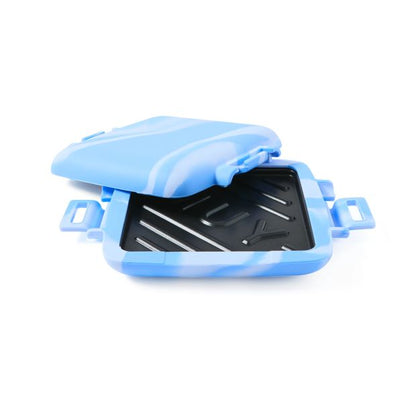 Microwave 'YUM' Grill Toastie Maker, Blue - Anko