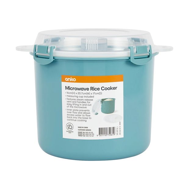 Microwave Rice Cooker - Anko