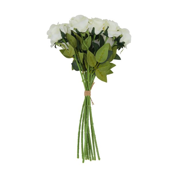 Artificial Long Stem Roses - Anko