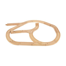 25 Piece Wooden Train Track Set - Anko