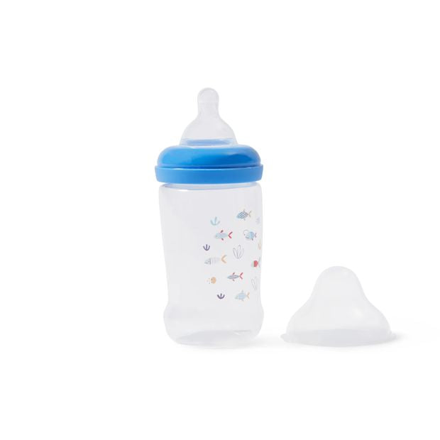 2 Pack Wide Neck Bottles, Assorted - Anko