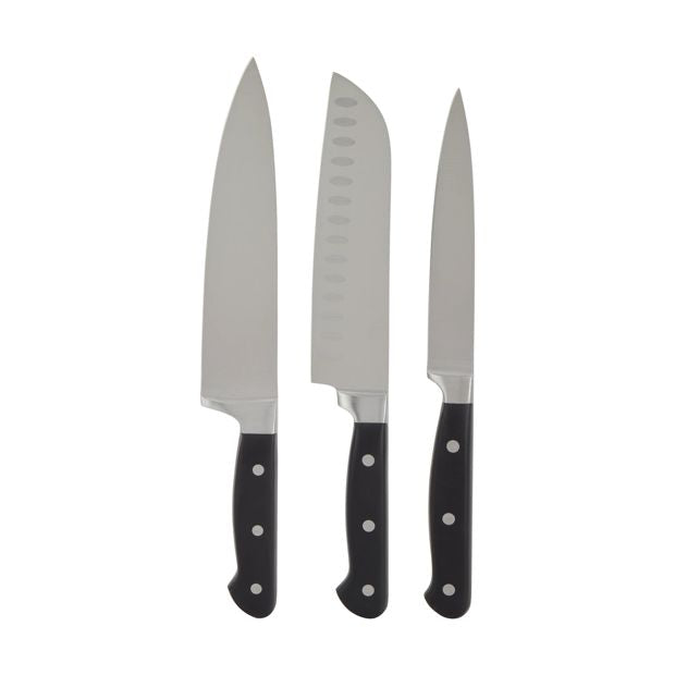 Set of 3 Triple Rivet Knives - Anko