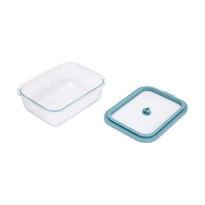 1.4L Ribbed Glass Container - Anko