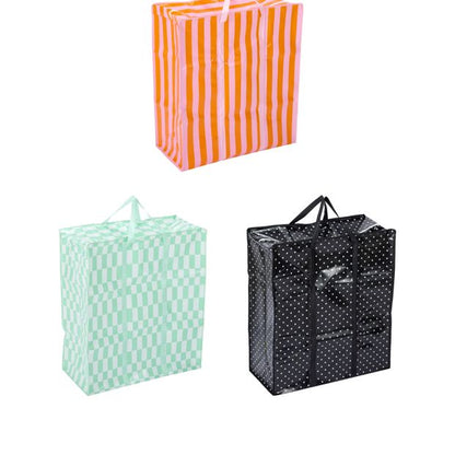 Jumbo PP Shopping Bag, Assorted - Anko