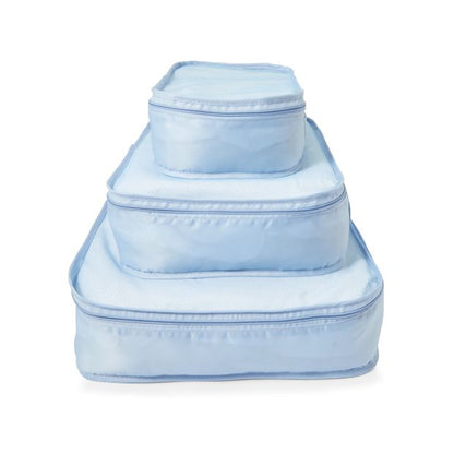 3 Piece Packing Cube, Blue - Anko