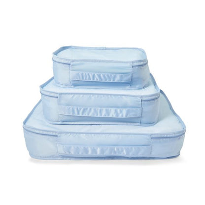 3 Piece Packing Cube, Blue - Anko
