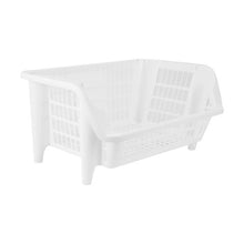 Stackable Basket, White - Anko