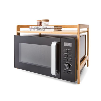 Bamboo Over Microwave Shelf - Anko