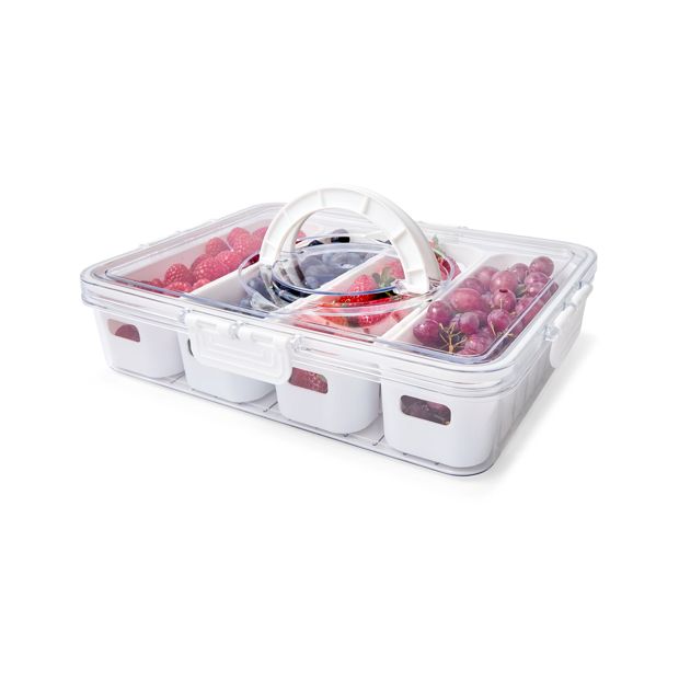4 Compartment Fridge Storage - Anko