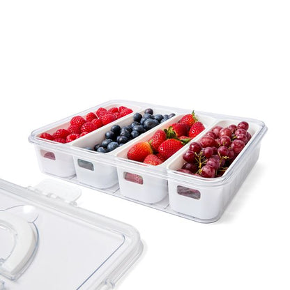 4 Compartment Fridge Storage - Anko