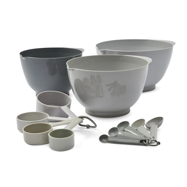 12 Piece Non-Skid Mixing Bowl and Measuring Set - Anko