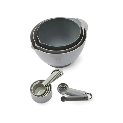 12 Piece Non-Skid Mixing Bowl and Measuring Set - Anko