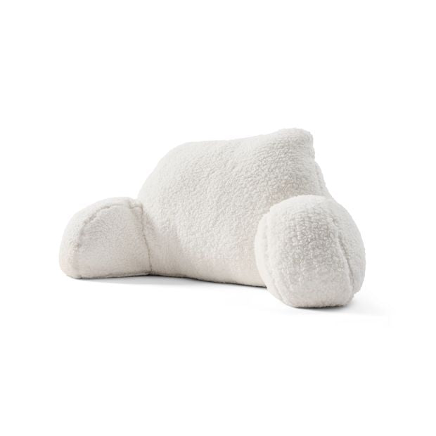 Back Rest Pillow, White - Anko