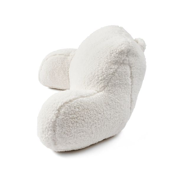 Back Rest Pillow, White - Anko