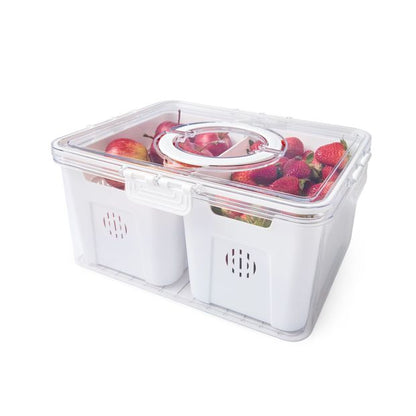 2 Compartment Fridge Storage - Anko
