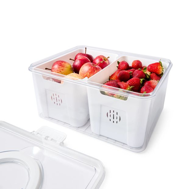 2 Compartment Fridge Storage - Anko