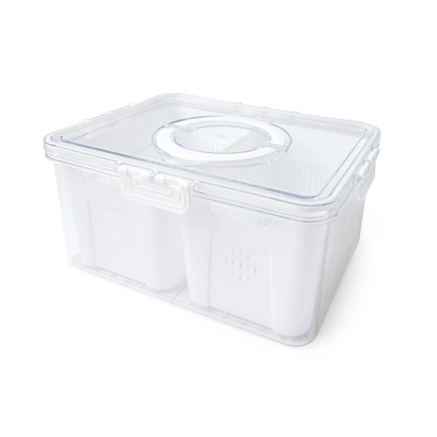 2 Compartment Fridge Storage - Anko